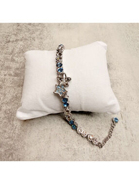 Blue Celestial Star Crystal Bracelet